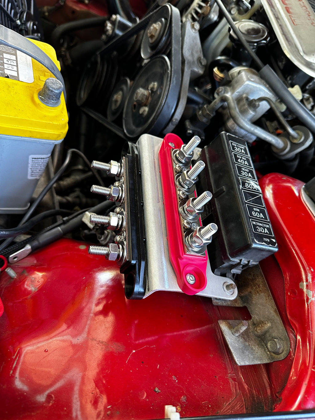 FC Power/Ground Distribution Block Bracket