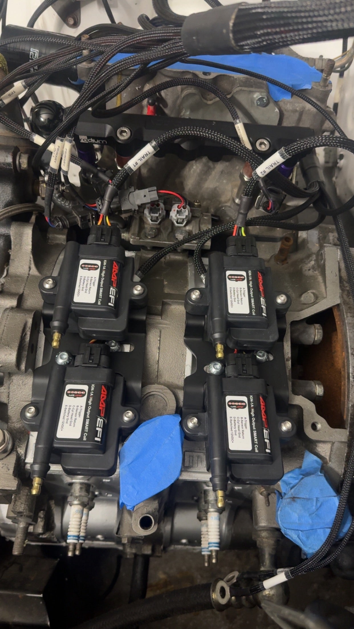 13B IGN1A Coil Brackets